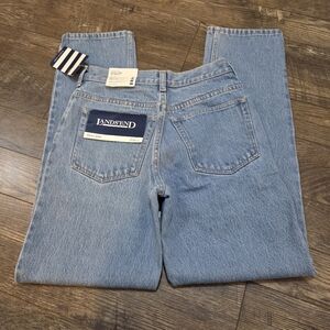 NWT Lands End Mom Jeans - Size 4